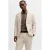 JACK & JONES PREMIUM colbert met linnen beige