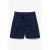 Lacoste regular high waist casual short donkerblauw