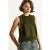 Geverfde gebreide blouse met ronde hals