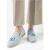Wittchen Dames Suède Loafers met Kwastje Blauw