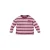 Z8 mini gestreepte longsleeve – roze/donkerrood