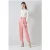 LK Bennett Tabitha Crepe Straight Jeans  Rose