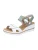 Rieker Sandaal  kaki / wit