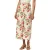 Scotch & Soda Wrap Skirt Whitecap Gray Allover Floral