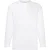 Fruit of the Loom Heren Valueweight T-shirt met lange mouwen (Wit)