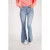 RAIZZED Sunrise Slit Flare Jeans Vintage Blue