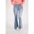 RAIZZED Sunrise Slit Flare Jeans Vintage Blue