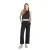 Brede broek met elastische taille vrouw 24 Colours