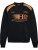 Hummel Sweatshirt  donkeroranje / zwart / wit
