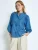 minus Blouse ‘Jasmene’  blauw denim