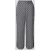 milano italy Straight leg stoffen broek met verkort model