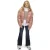 Retour Jeans gewatteerde jas roze + muts
