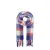 ONLY geruite sjaal ONLMIA blauw/oranje