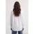 TRENDYOLMİLLA Dames Groen Gestreept Lang, Oversized Modest Overhemden