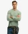 Lichtgewicht Gestructureerd Grandad Shirt Green