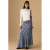 MANGO TEEN maxi rok blauw