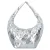 Seidenfelt Schoudertas ‘Evenes’  zilver