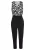 LASCANA Jumpsuit  zwart / wit