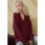 Dikke V-hals Gebreide Cardigan