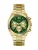 GUESS Analoog horloge ‘Equity’  goud / petrol