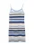 Pull&Bear Gebreide jurk  marine / lichtblauw / wit