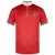 Rossignol Korte Mouw 3/4 Ritssluiting Rood Heren Virage Poloshirt RLEMY04 305