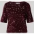 Pieces Blousetop met all-over pailletten