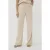 EsQualo Trousers Fancy Crinkle Light Sand