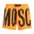 Moschino Heren Logo Zwemshort (Helder oranje)