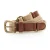 Asquith & Fox Heren Fauxleer en Canvasgordel (Khaki)
