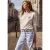Cosy sweatshirt met leo hartje