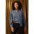 Trendyol Curve Dames Meerkleurig Geruit Lang Regular fit Grote maten Blouses