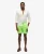 Superdry Mannen Sportswear Zwemshort met Logo – 43 cm Groen