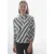 Street One Dames Gedessineerd hoodie shirt in Groen
