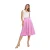 Plissé midi-rok voor dames Nife Rayon