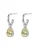 Hey Happiness Oorbellen ‘August Birthstone’  zilver