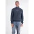 LERROS relaxed fit gebreide trui – donkerblauw