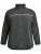 Active by Zizzi Fleece jas ‘Aodi’  donkergrijs / wit