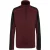 Regatta Heren Hepley Half Zip Fleecejack (Donker kastanjebruin/zwart)