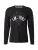 La Martina Shirt  donkergrijs / zwart / wit