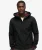 Softshell Trekkerjas met Capuchon Zwart