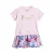 ADIDAS ORIGINALS Jurk ‘Adidas Originals x Liberty London’  navy / goud / rosa / donkerrood
