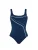 SUNMARIN Badpak  navy / wit