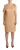 Moschino damesjurk met één mouw en knielengte in beige