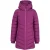 Slazenger Gevoerde polyester jas van gemiddelde lengte voor dames (Pruim)