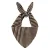 America Today gestreepte triangle scarf beige