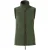 Premier Dames/dames Artisan Fleece Gilet (Mosgroen/bruin)