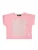 KOROSHI Shirt  rosa / wit