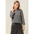 Oltre Wool And Cashmere Cardigan With Buttons Grey