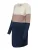 Only Maternity Gebreide jurk ‘OLMLillo’  beige / donkerblauw / wit